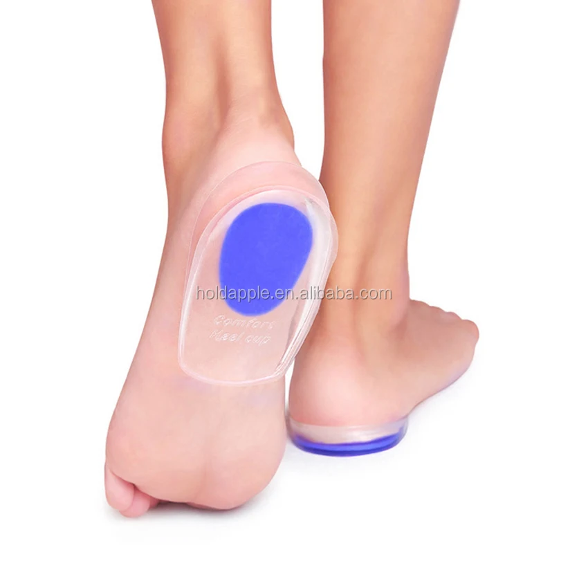 Heel Cups Shoes Pads Silicone Gel Feet 