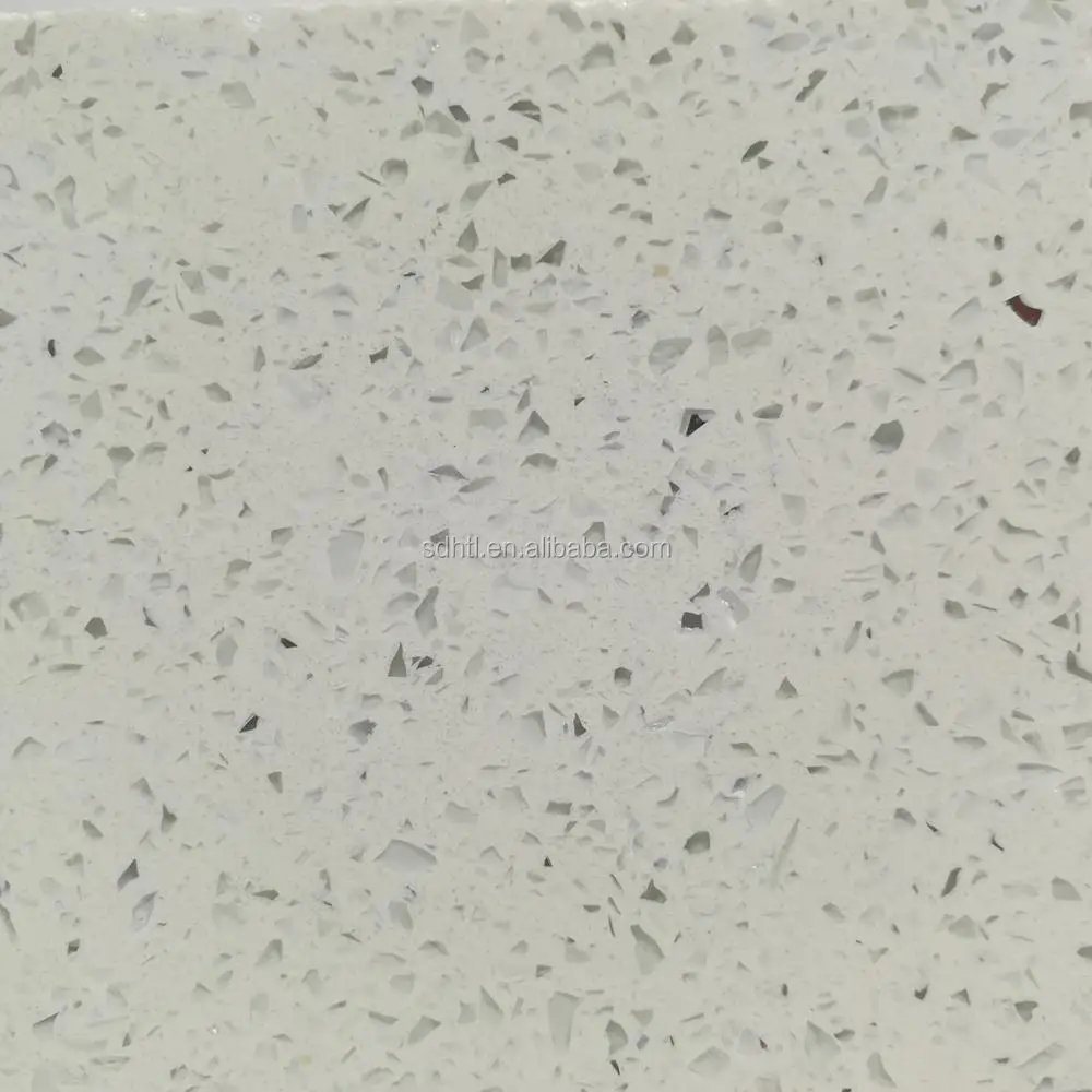 Made In China Crystal White Quartz Stone Slabs For Kitchen