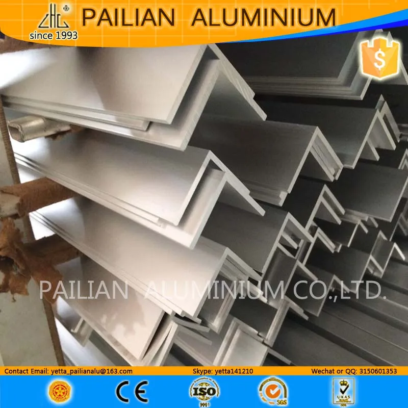Industrial Extrusion Aluminum L Shape Bar,6063 Extruded Aluminum Angles