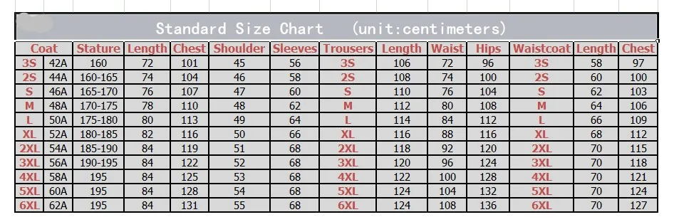 Men S Shirt Size Chart Height Weight لم يسبق له مثيل الصور