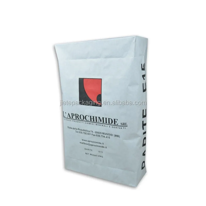 kraft paper valve bag