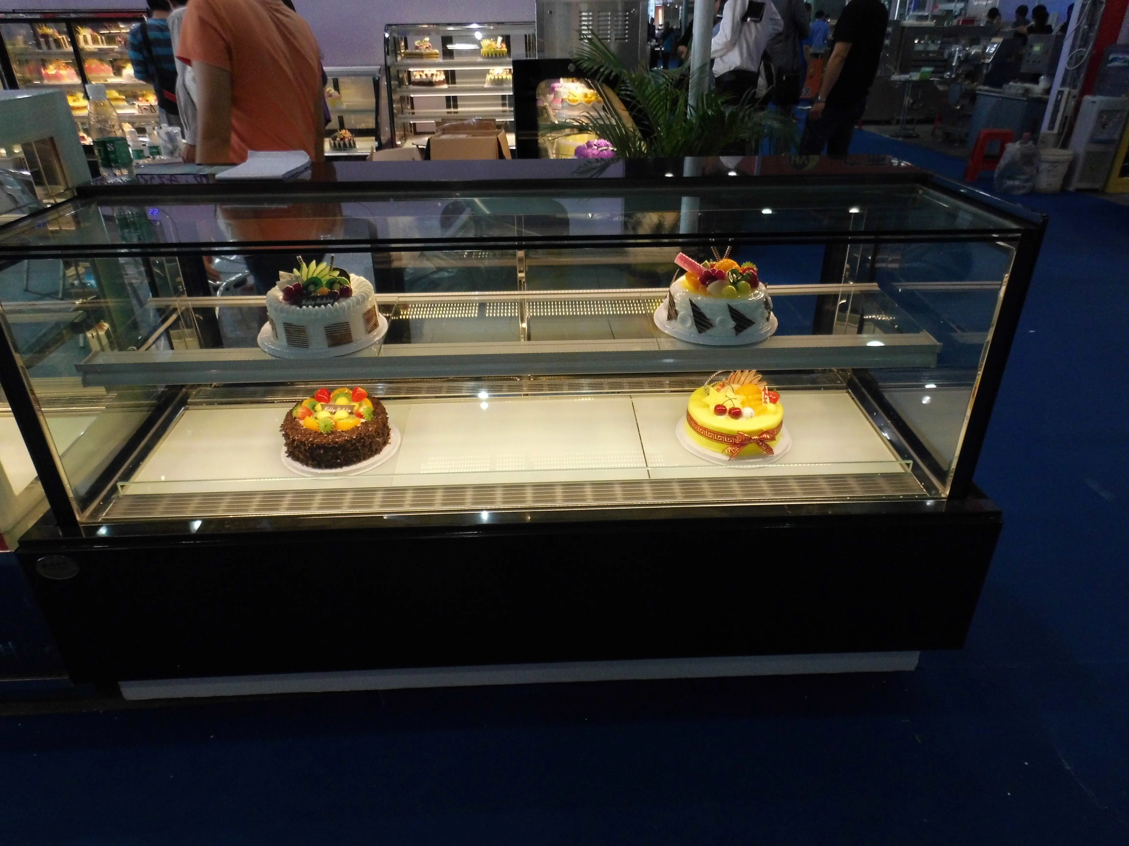 Vertical Cake Display Cooler Showcase 2 Tiers Pastry Fridge Case Buy Cake Display Cooler