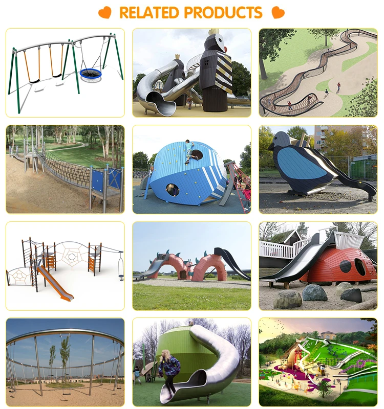 New Product Large Children Amusement Park Outdoor Playground Equipment