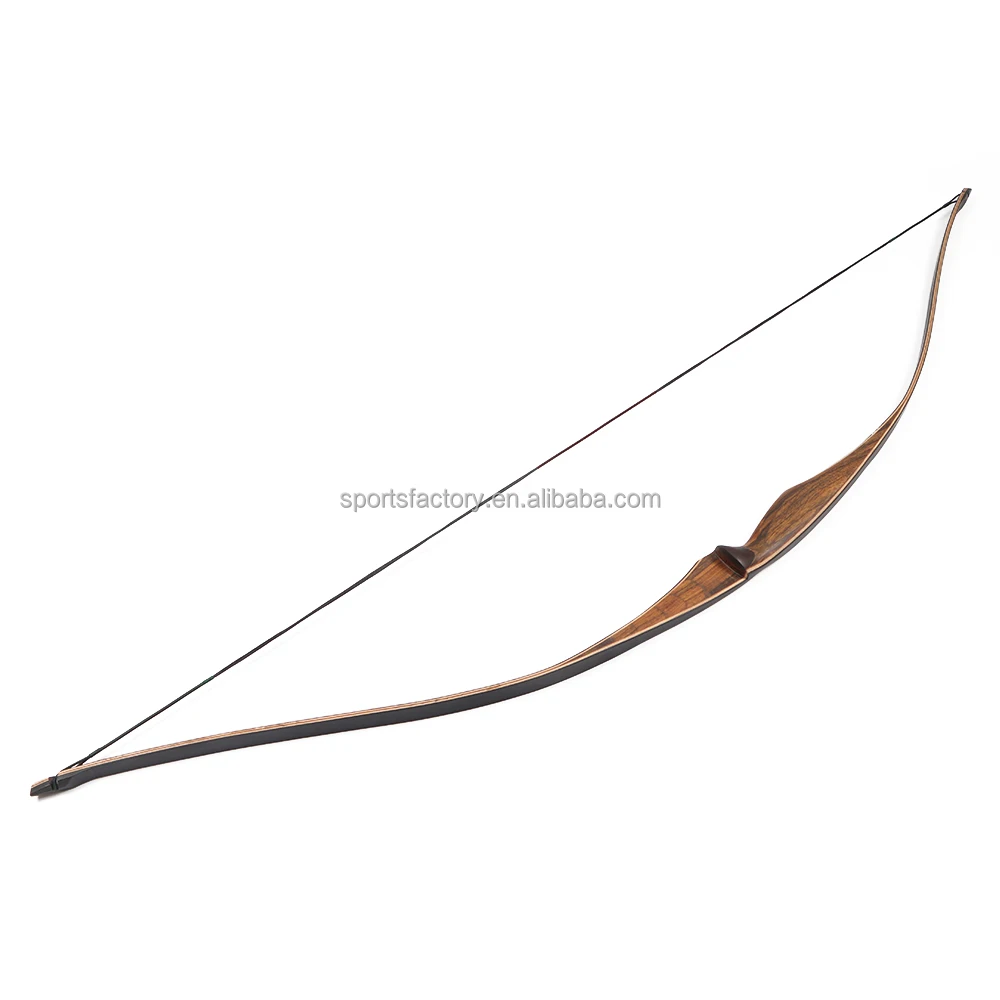 

Laminated bow archery traditional bow one piece longbow for women and teenagers, As picture