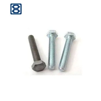 
Metric Manufacture screw hex nut bolt hot dip galvanized bolts of DIN 933 