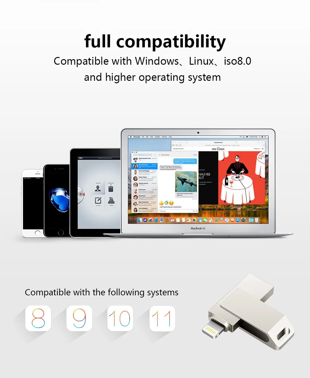 Swivel pendrive 2 in 1 16GB 32Gb 64 GB usb flash drive OEM usb stick housing for coopration gift pendrive with retail pack - ANKUX.COM