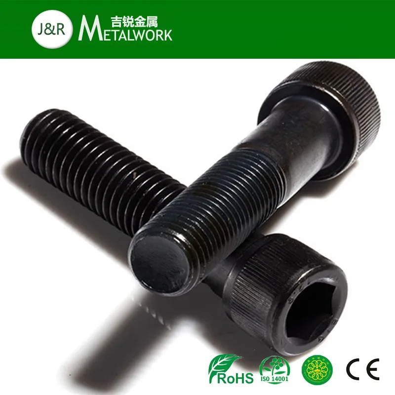 Grade 10.9 Grade 12.9 Blue/black Zinc Plated Allen Key Head Bolt Din912