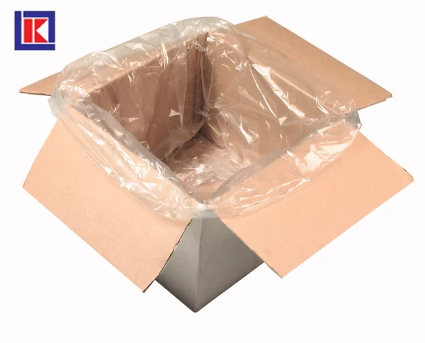 Blue White Ldpe Hdpe Carton Liner Box Liner For Foodfruitvegetable