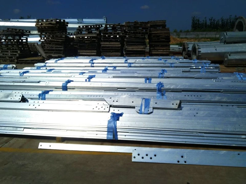 Galvanisierter Stahlröhrennebenstellen-Struktur-Freileitungsmast