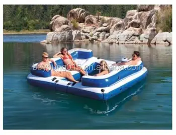 non inflatable lake rafts