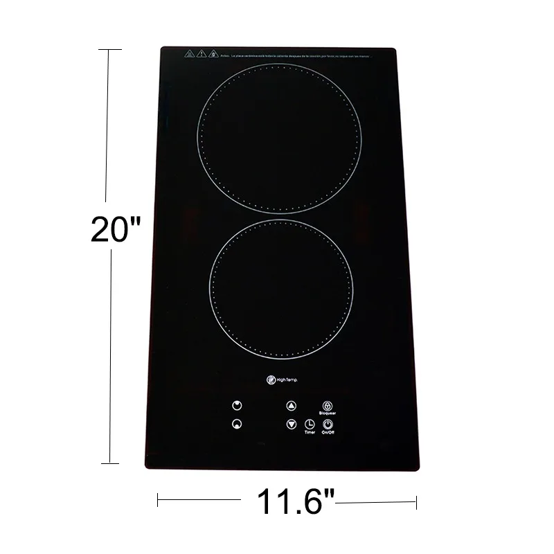 Vertical 2 Burner Induction Cooktop 3000w 220v Bulit In Buy Induction