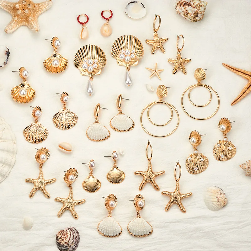 

E310 FASHION ALLOY EARRING OCEAN STYLE EARRING PENDANT EARRING, As picture show