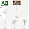Sign board stands with Metal Base Advertising A3 A4 Menu Stand