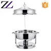 Chafer dish buffet manufacturer hammered stainless steel food warmer hanging lid chafing dish price in dubai