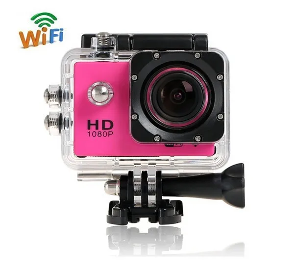 wifi function with remote control waterproof 30 m extreme cam for swimming/sking /surfing