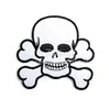 Embroidery Factory Supplier New Design Skull Patch For Clothing