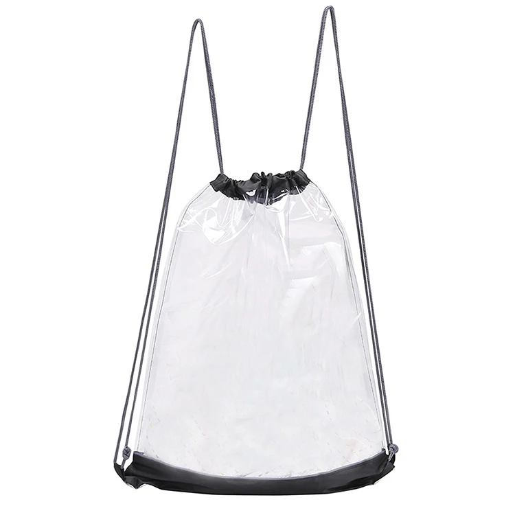 clear stadium cinch bag