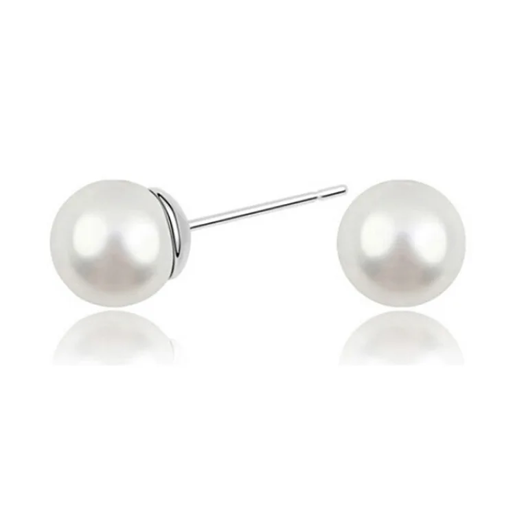 

Hot new products elegant freshwater pearl stud earrings