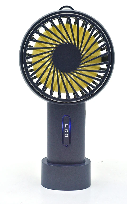 便携式手提风扇 usb 可充电手持迷你风扇冷却器 3 速可调冷却风扇户外