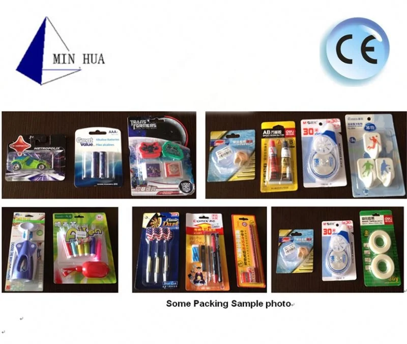 
Automatic Plastic Blister Paper Card Packing Machine for Battery, automatic blister packaging machine <span style=