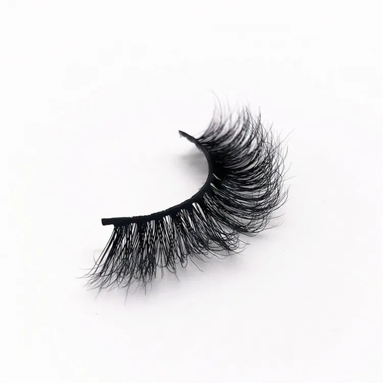 

wholesale price real 3D mink eyelashes with customized box, Natural black