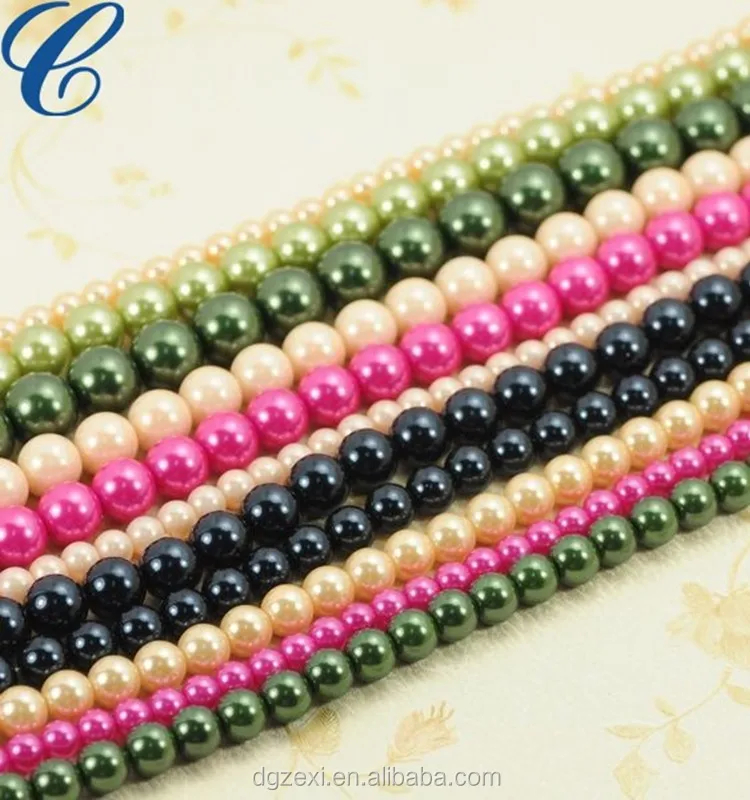 African Wedding Beads In Bulk Decorative Pearl For Clothes Beads In Bulk Decorative Pearl
