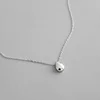 Dainty Sterling Silver Tear Rain Drop Droplet Raindrop Necklace Christmas Gift Idea