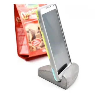 Cement Concrete Mobile Phone Holder Desk Cell Phone Stand Buy
