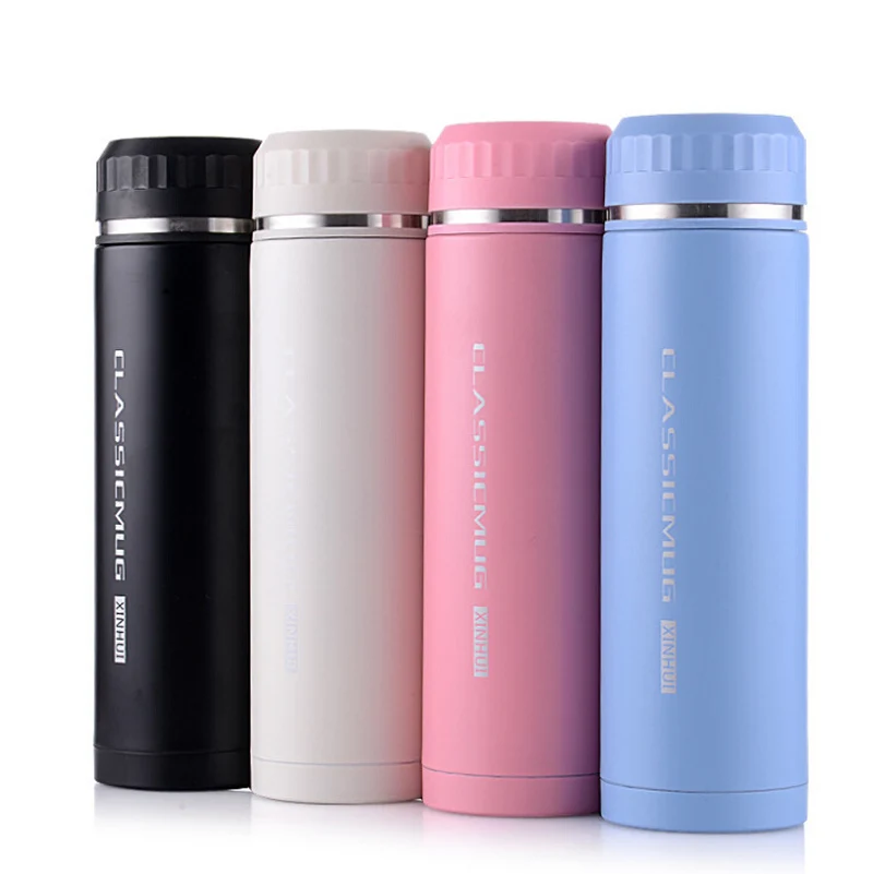 

Popular new products business vacuum thermal flask travel stainless steel thermos cup, Champagne;pink;black;blue;customized color