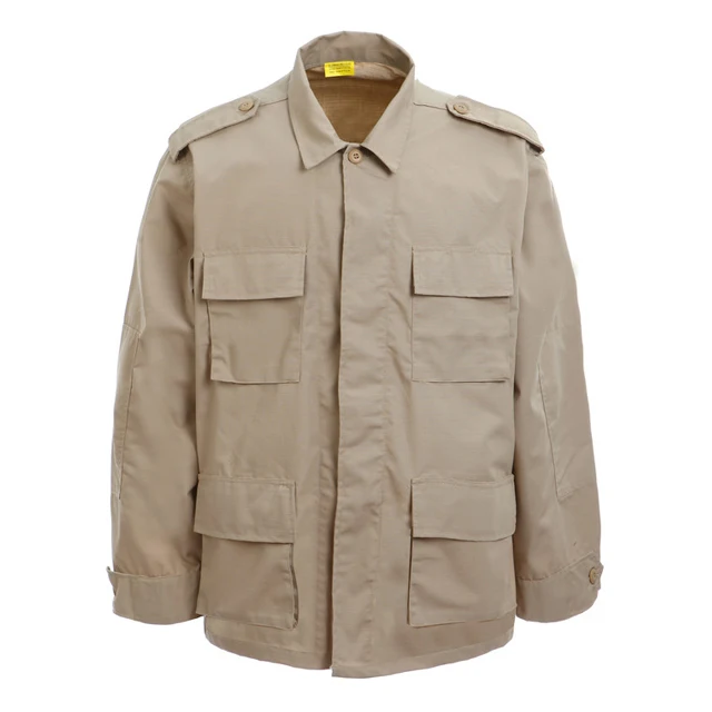 顶级质量卡其色战术西装批发军事战斗制服定制军装夹克和裤子