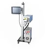 industrial food and beverage exipre date coding 30W co2 flying laser marking machine