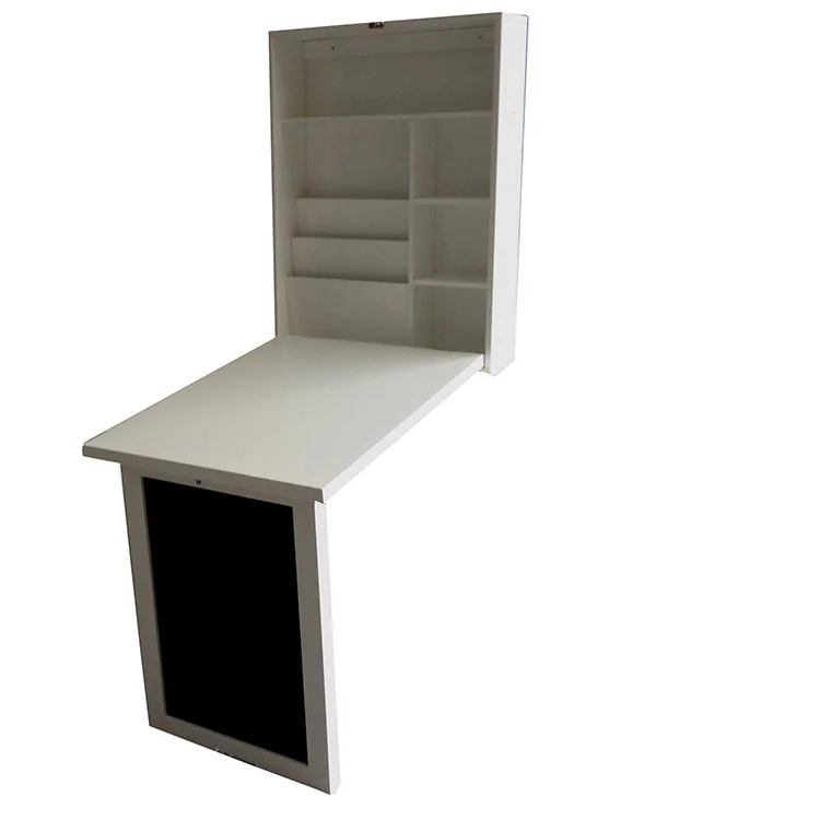 Dreamve Wooden Folding Study Table Wall Mounted