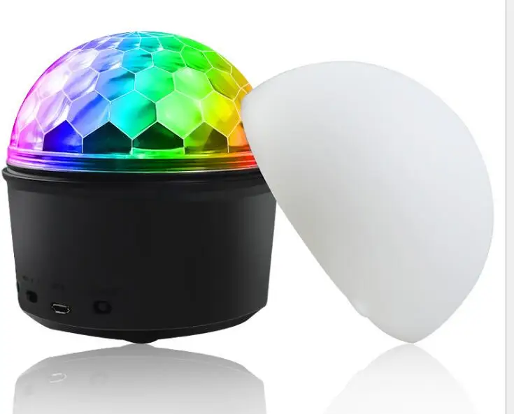 

Magic Light Bluetooth Speaker Night Light Bulb Speaker For Kids, Black ,white
