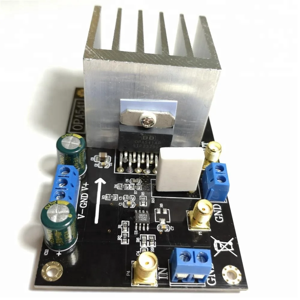 

Taidacent OPA541 40V FET input programmable current limit simple audio amplifier circuit amplifier speaker servo motor amplifier