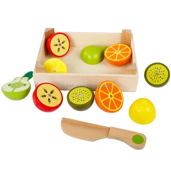 kids wooden food