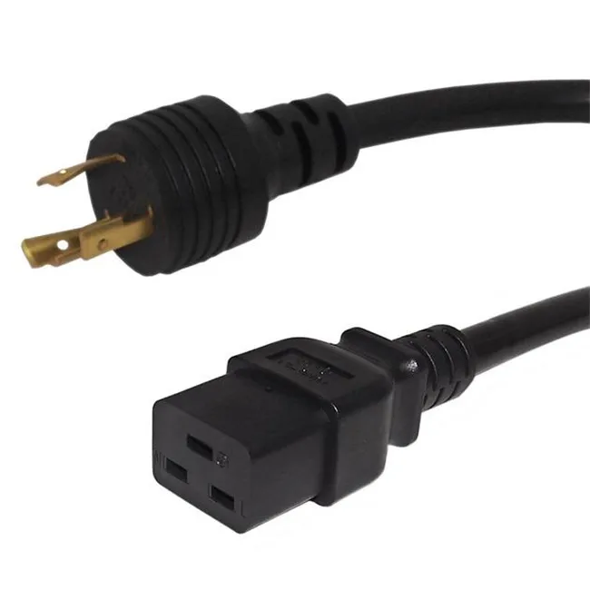 North American Standard Nema L6-20p To Iec C19 Locking Power Cord - Buy ...