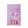 Christmas decoration Christmas gift Japanese style fabric Hanging Banner for Christmas event
