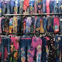 

1.08 USD GK015 China Factory price high quality princess cartoon pattern kids leggings tights girls leggings