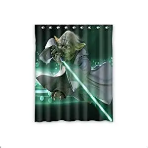 Buy Scottshop Custom Yoda Star Wars Shower Curtain High Quality