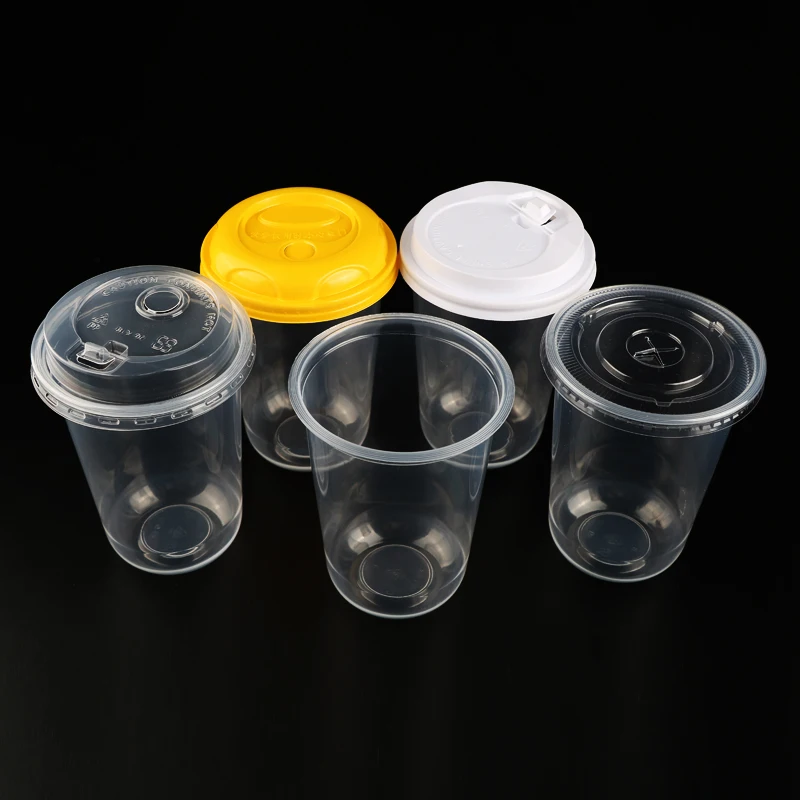 16oz 22oz U Shape Bubble Tea Pp Cup Buy U Cupmilk Tea Cupsbubble Tea Cups Product On 9889