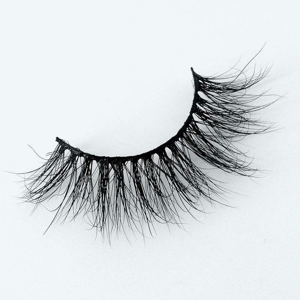 

HZJY F23 Real Siberian Mink Strip Eyelashes