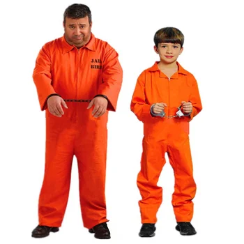 orange halloween jumpsuit