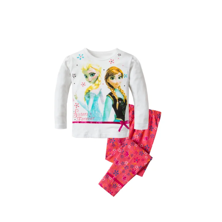 

Baby Boys Girls cartoon Pajamas Children Long Sleeve Casual Clothes Set Bodysuit Kids Cartoon Sleepwear Boys Homewear Clothing