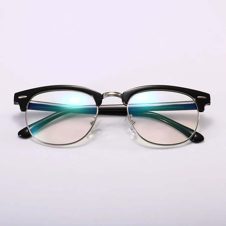Wholesale custom design retro computer blue light blocking glasses