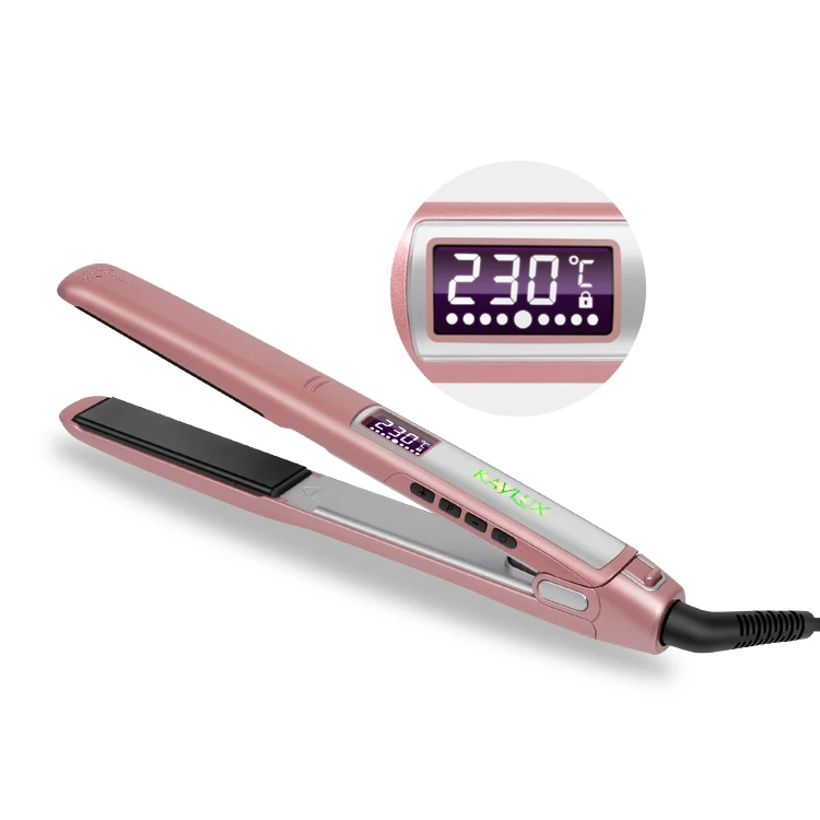 

One Pass Flat Iron 450F Hair Straightener with Titanium Tourmaline Floating Plates