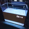 Mobile phone glass display counter with custom logo