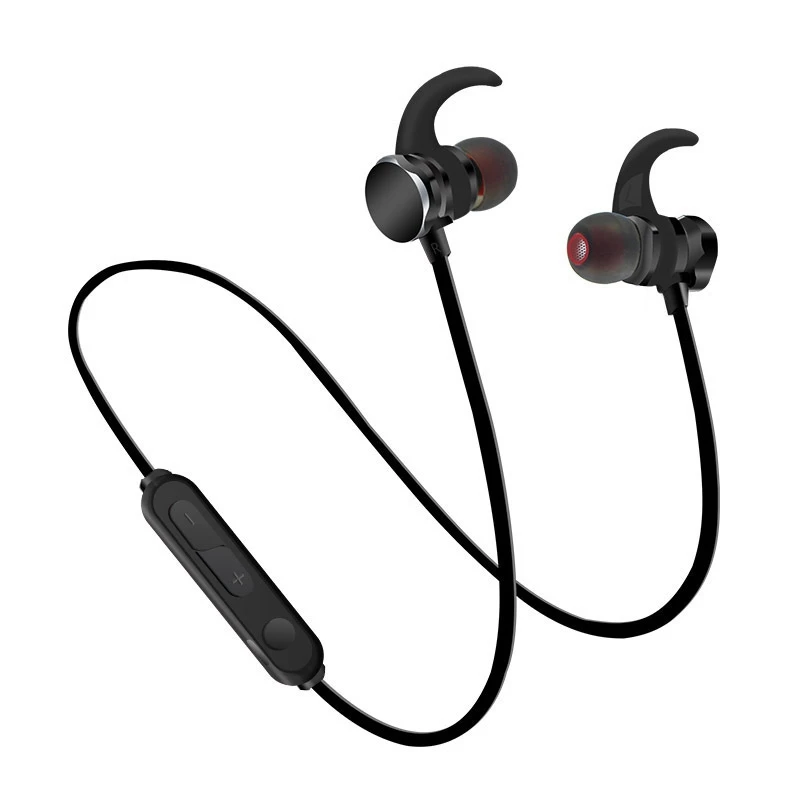 

Free Shipping 2019 Wireless Sports Headset Magnetic Sport Wireless Earbuds With Hook