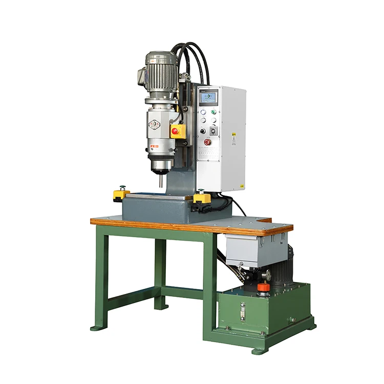 Factory Supply Automatic Digital Pneumatic Radial Leather Riveting