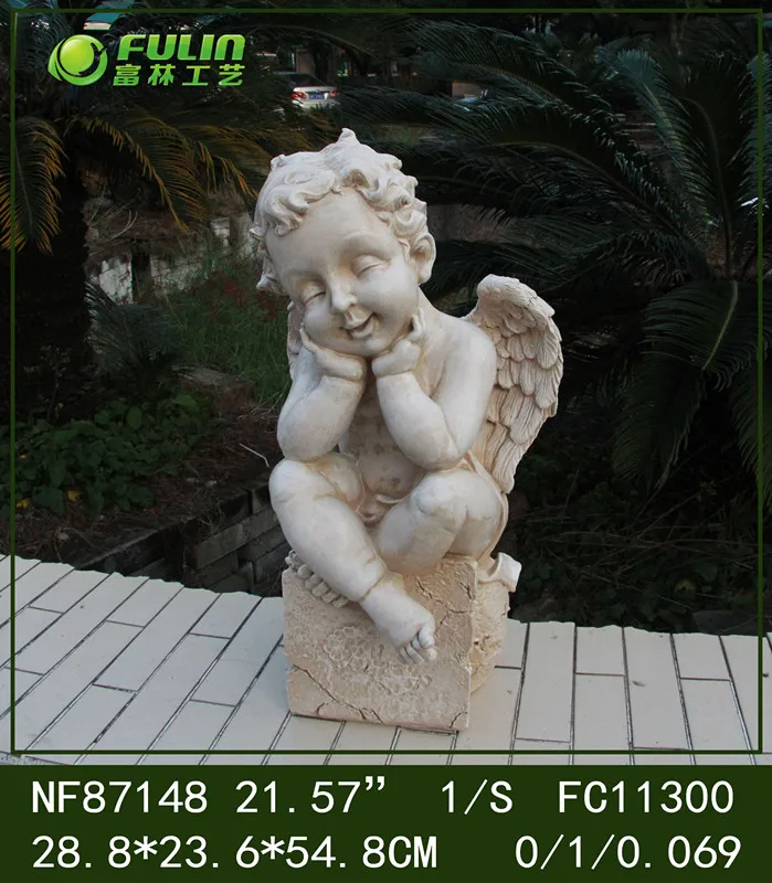 angel garden statues resin