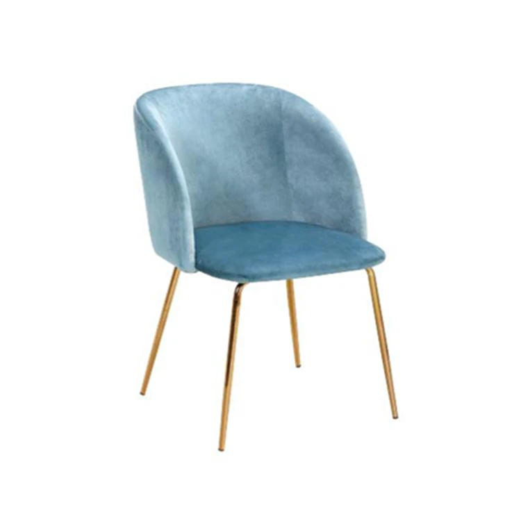 2020 new design velvet fabric seat fabric leisure chair for sale